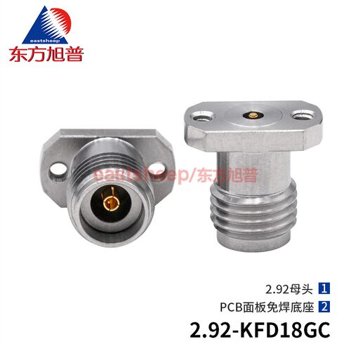 毫米波2.92母PCB面板免焊头40G