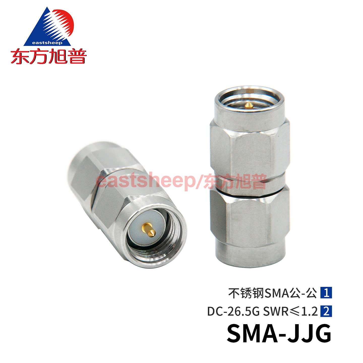 测试转接器SMA-JJ双公18/26.5G图片