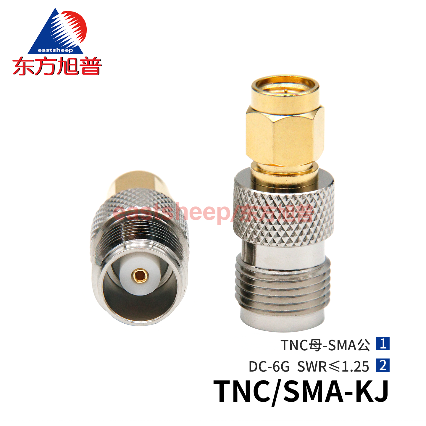 射频转接器TNC母转SMA公6G