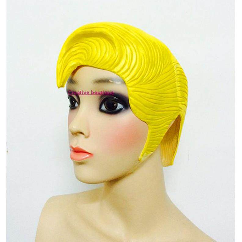 经典猫王假发 舞会情侣个性头套男头发乳胶 酒吧恶搞搞道具