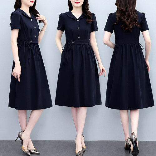 Selena赛琳娜沐沐衣品夏季新款2026时尚休闲显瘦收腰气质中长群