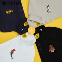 Выбранный артист Silee Artist Cartoon Cartoon Emelcodery Lapel T -Fork Male S | 421206031