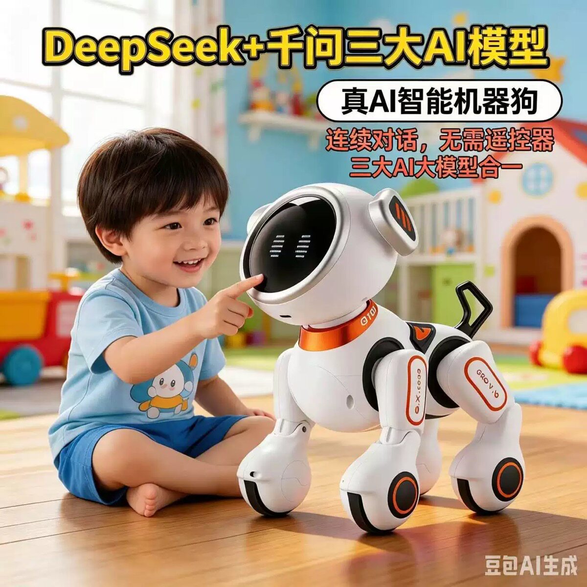 ai人工智能机器狗2026新款电动/遥控动物/人物