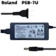 适用ROland 键盘编辑器电源线适配器12V4A 电子钢琴 罗兰PSB