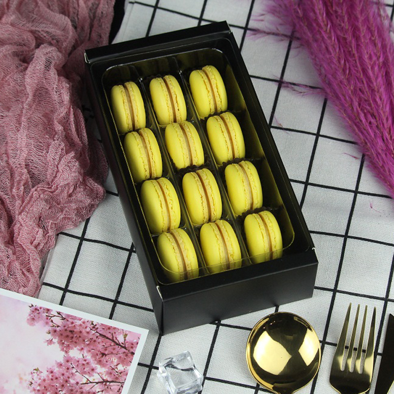 麦奇乐法式马卡龙甜点12枚热卖糕点心芒果味甜品零食品送女友礼盒