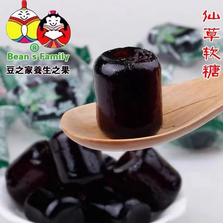 台湾特产豆之家养生之果龟苓膏软糖散装喜糖休闲小零食独立包装