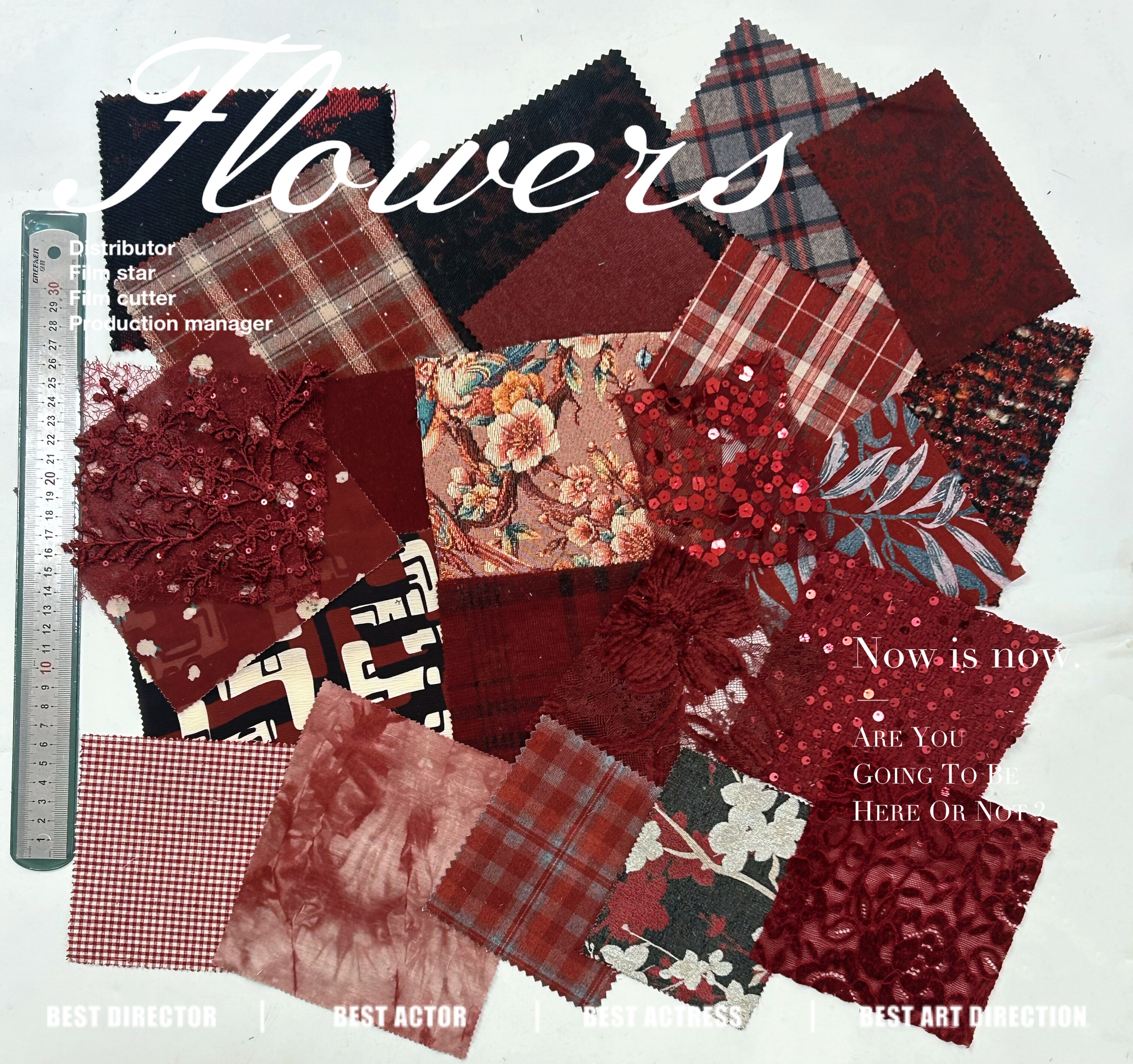 色系拼贴面料小样多品类不重复碎布蕾丝幼儿园手工diy毕业设计展