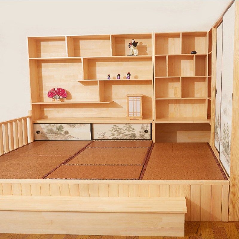 百强樟子松指接板E0级松木板直接衣柜板拼接家具板实木板集成板材