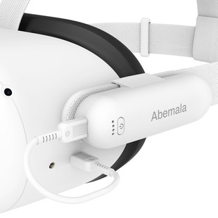 适用于Quest3S Pico 3外置VR眼镜续航电池 充电宝眼镜5000mAh