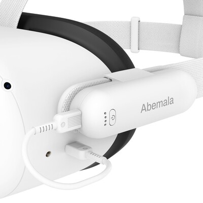 适用于Quest3S/2/3外置VR眼镜续航电池 Pico 4 充电宝眼镜5000mAh