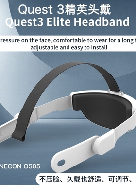 VR Shinecon适配Quest 3精英头带减压舒适可调节一体机头带配件