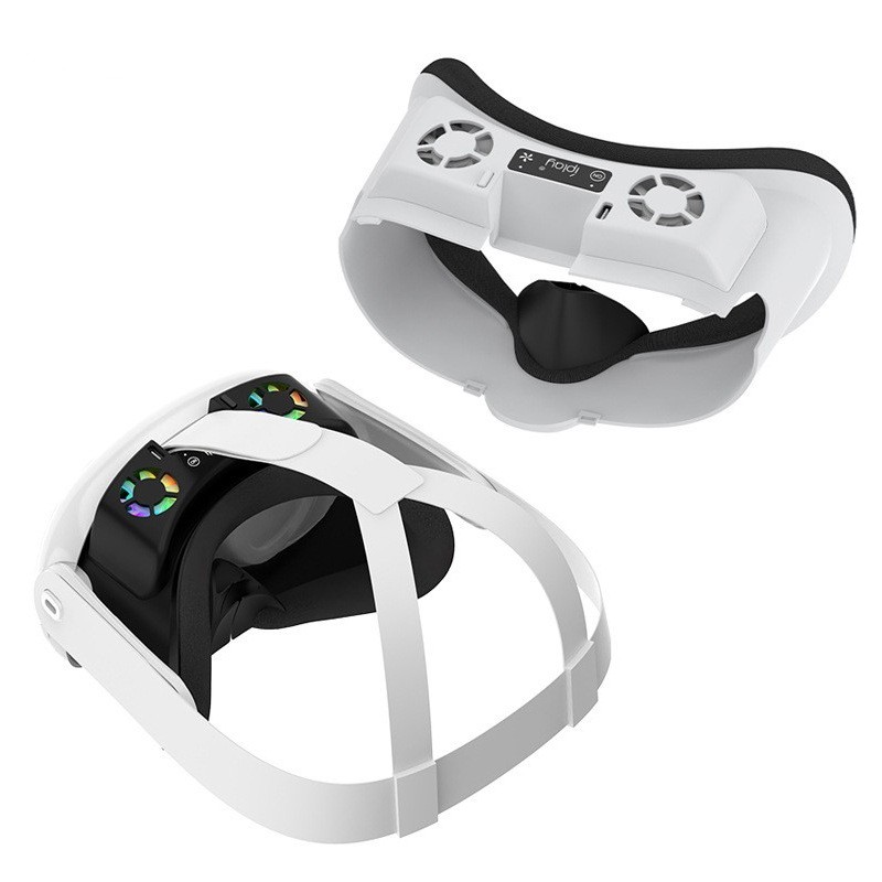 Meta Quest 3VR头盔散热风扇Oculus quest 3VR眼镜遮光面罩RGB灯