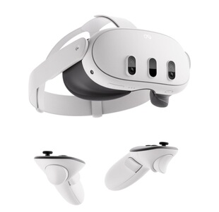 Meta Quest3代 quest 3s VR眼镜头盔4K一体机串流SteamVR游戏