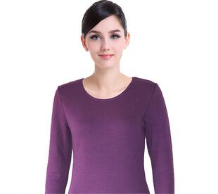 Underlook 安德露女士纯色加绒加厚单上衣WTW632