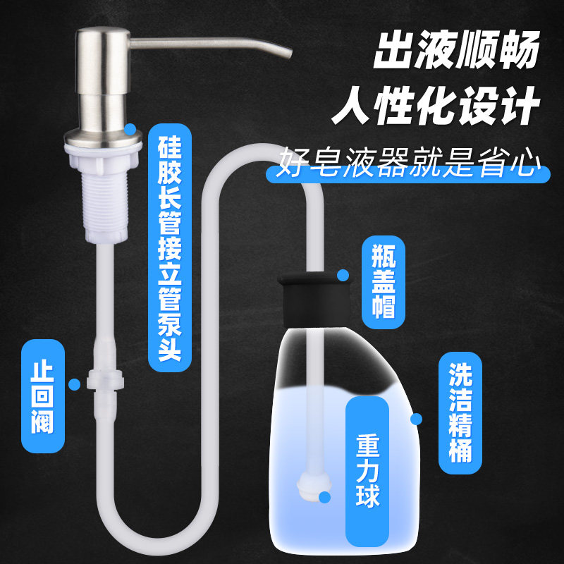 皂液器厨房水槽用洗洁精按压瓶加长管洗菜盆洗涤剂灵延长按压器神,童装/婴儿装/亲子装,披风/斗篷,淘宝优惠券,粉丝福利购,淘宝优惠卷