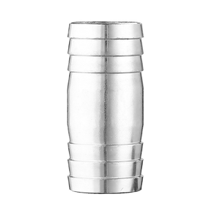 304不锈钢一字双头宝塔接头皮管气管燃气软管水管快装转接头对接