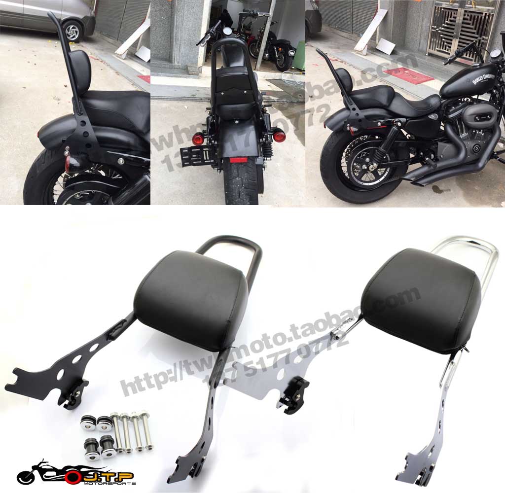 适用哈雷x48改装弓背复古后尾架