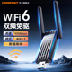 943F COMFAST 机WiFi蓝牙5.3二合一免驱动WiFi6双频千兆AX900笔记本电脑外置usb无线网卡5g 无线网卡台式