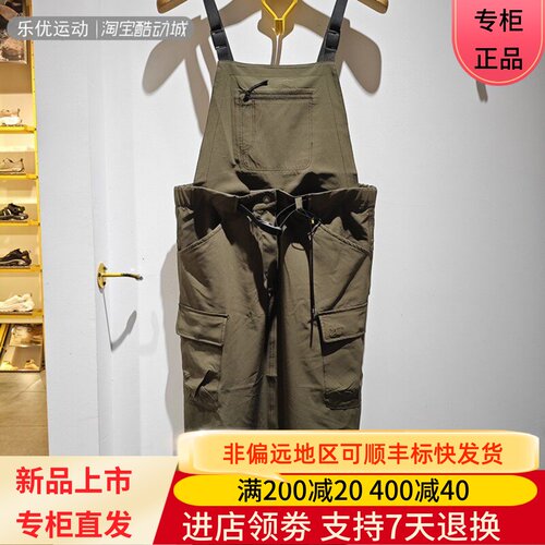 CAT/卡特25年夏季女士户外潮流休闲背带工装风连衣裙CO1DRW1W681