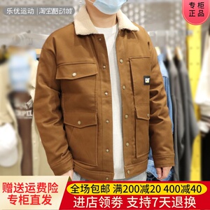 CAT卡特23年秋冬季男潮牌休闲加厚保暖外套夹克羽绒服CM3DWT31021