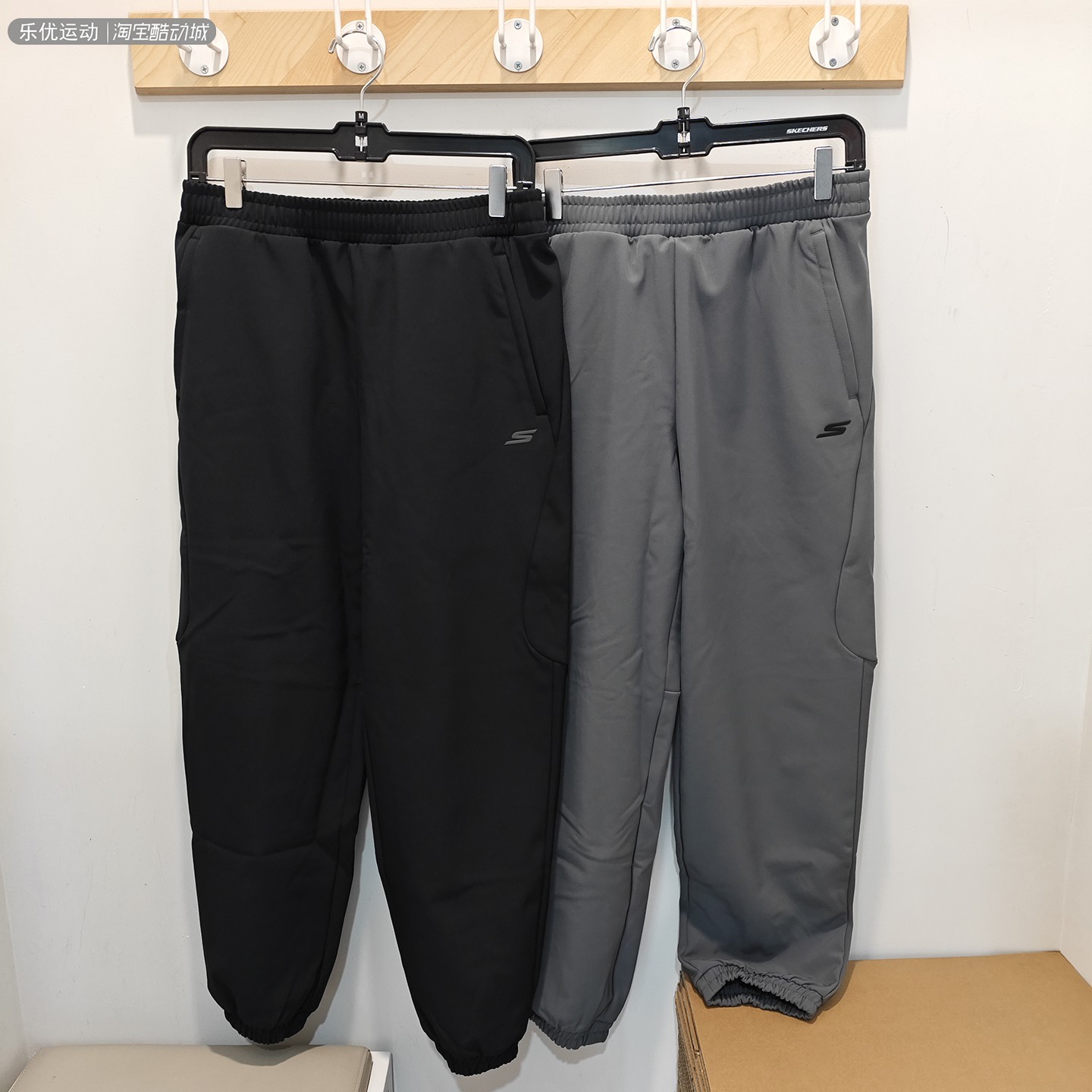 Skechers/斯凯奇25年冬季男加绒远红外保温休闲舒适长裤P425M038