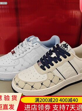 Kappa卡帕24款夏季女士潮牌休闲户外城市舒适百搭板鞋K0E45CC06CJ