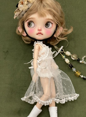 【Springdoll】马海毛bobo小布blythe，Qbaby，吉米通用假发