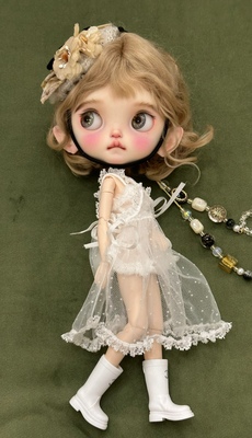 【Springdoll】马海毛bobo小布blythe，Qbaby，吉米通用假发