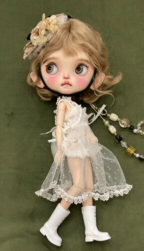 【Springdoll】马海毛bobo小布blythe，Qbaby，吉米通用假发