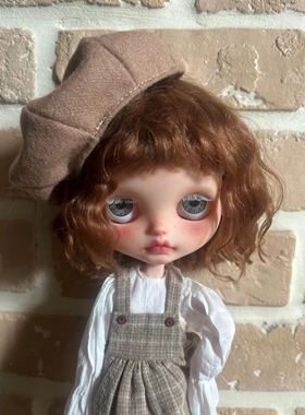 （定制）springdoll品牌马海毛bobo头假发blythe、Qbaby...娃