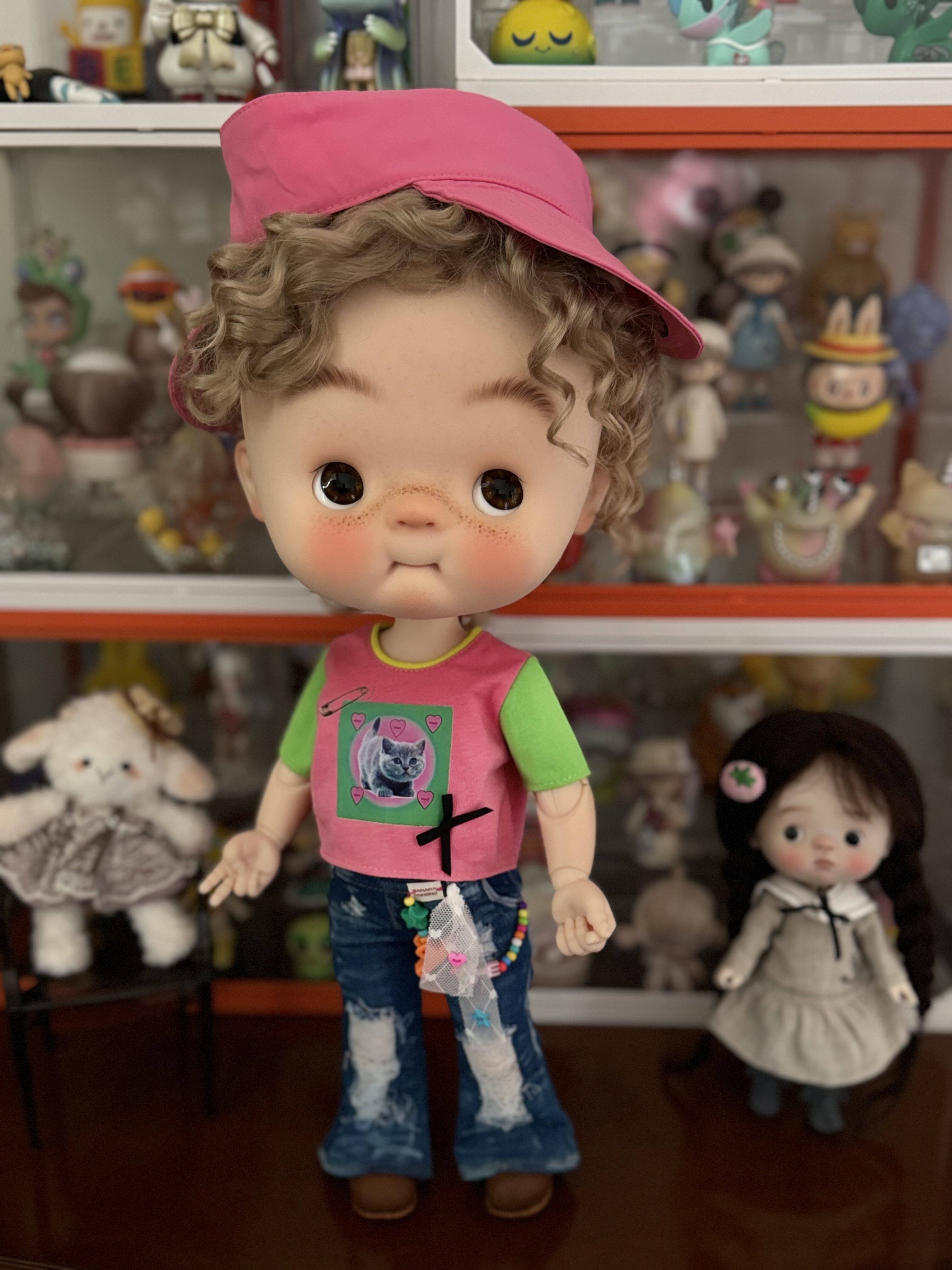 【Springdoll】品牌Super Qbaby头围定制尺寸俄罗斯马海毛小卷毛