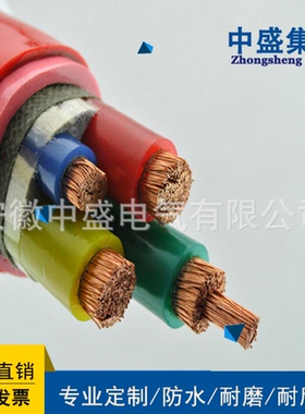 中盛高温变频电缆变频器专用电力电缆 BPGGP 3*16+1