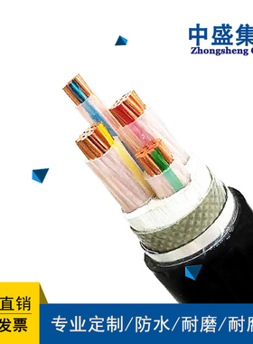 安徽中盛阻燃铠装计算机电缆ZRA-DJYJP3VP3R32 2*2*1.5