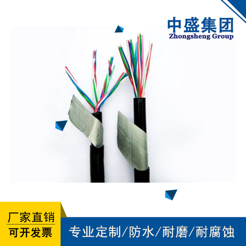 安徽天长市中盛电缆铠装屏蔽双绞线RVSP22  2*2*1.5