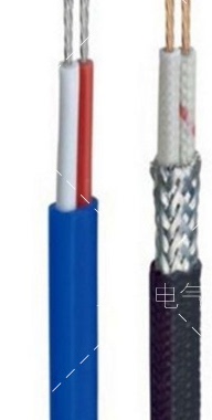 E型耐高温补偿电缆铁氟龙护套 感温线缆 EX-HS-FPFR2x2.5