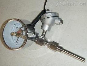 安徽中盛WSSP-411X热电阻远传电接点双金属温度计