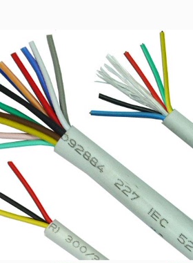 安徽天长市中盛电缆控制软电缆 KVVR 8*1.0