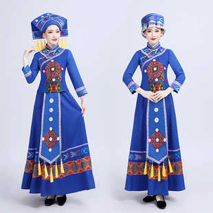 广西壮族服装女三月三节日服饰湘西土家族服饰苗族彝族侗族瑶族长