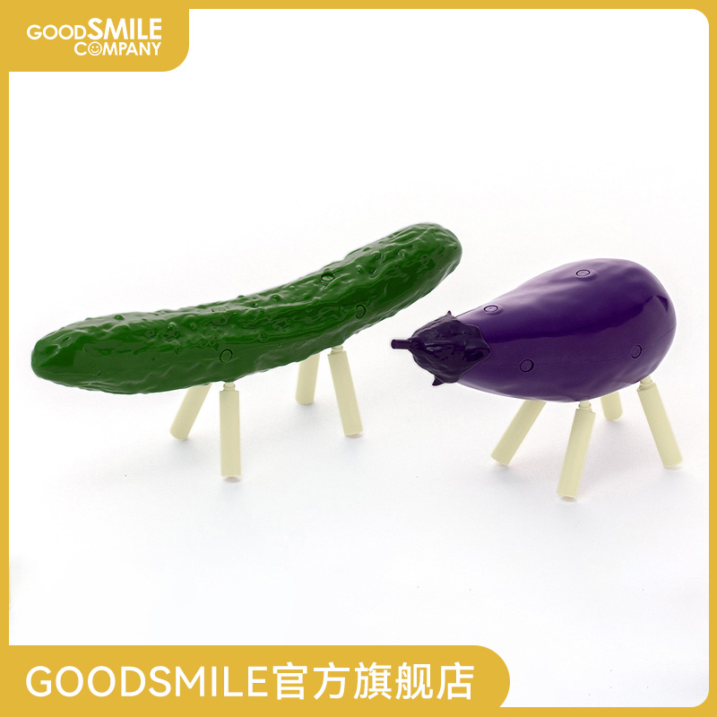 【GSC现货】精灵马拼装模型 黄瓜和茄子 手办模玩