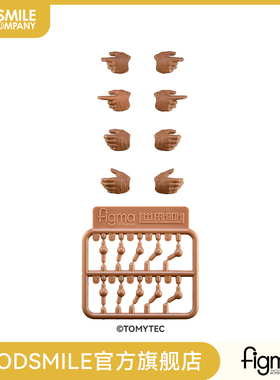 【GSC现货】LA-OP18: figma 用战术手套 L 号(褐色)