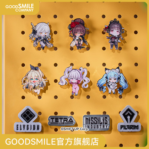 【GSC现货】胜利女神：NIKKE Q版 金属徽章 手办模玩