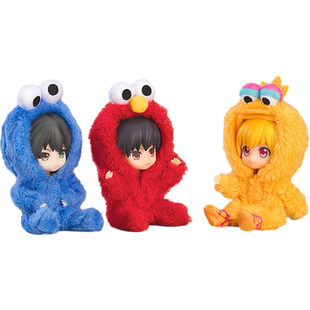 【GSC现货】粘土娃 布偶睡衣 艾摩/大鸟/甜饼怪 芝麻街