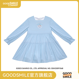 GSM 三丽鸥许愿兔淡蓝色女蝴蝶结甜美连衣裙 GSC现货