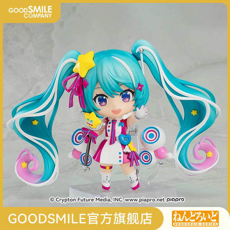 【GSC现货】粘土人 初音未来 魔法未来 10th Ver. 手办模玩