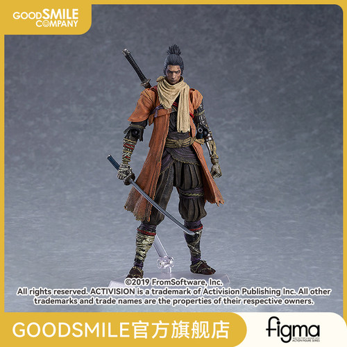 【GSC现货】figma 只狼 DX Edition 只狼：影逝二度 手办模玩