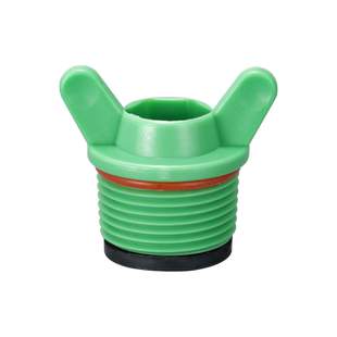 PPR外丝堵头水管内丝堵帽丝堵4四分6分1寸封口堵塞头带胶圈管堵