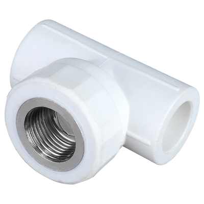 ppr水管配件接头4分20直接弯头三通6分外丝内丝加厚家用热熔管件