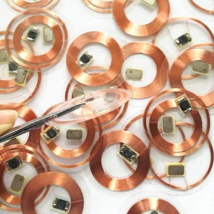 透明卡贴片超薄NFC门禁卡手机贴ic卡cuid卡T5577卡空白复制电梯卡