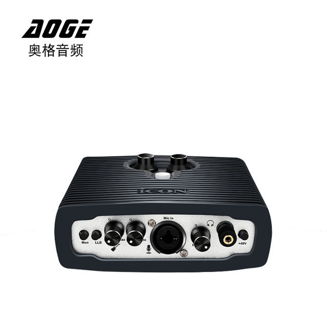 艾肯icon micu网络k歌直播录音 usb外置声卡 包调试机架