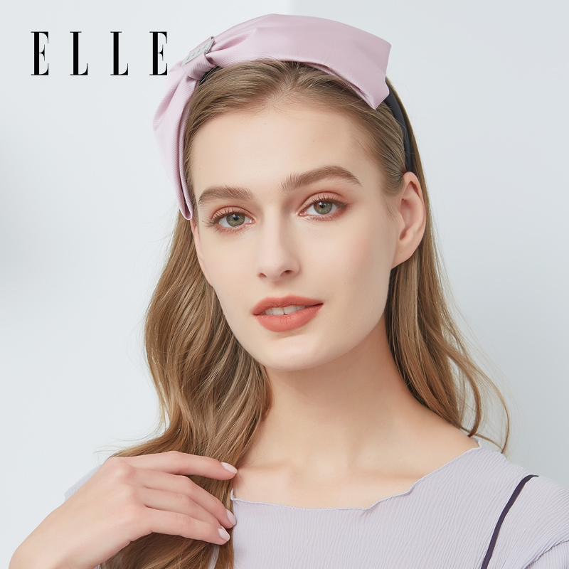 ELLE发箍女生时尚百搭蝴蝶结简约舒适头饰发饰新款大牌高级感新款